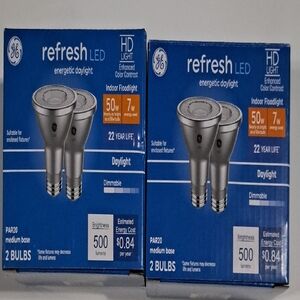 GE Refresh LED Indoor Floodlight Bulbs - Daylight